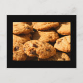 Schokolade Chip Cookies Postkarte (Vorderseite)