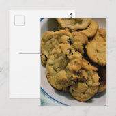 Schokolade Chip Cookies Postkarte (Vorne/Hinten)