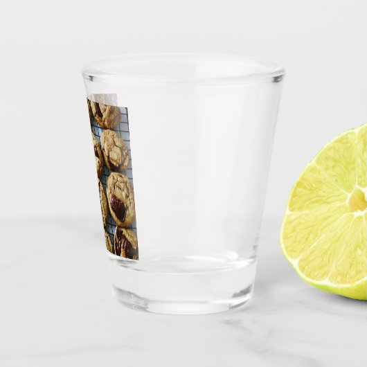 Schokolade Chip Cookies Schnapsglas (Rechts)