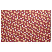 Schokolade Chip Cookies und Milch Niedliche Kinder Stoff (Yard (91,4 cm))