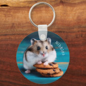 Schokolade Chip Cookies und Niedliches Hamster Schlüsselanhänger (Vorderseite)
