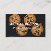 Schokolade Chip Cookies Visitenkarte (Vorderseite)