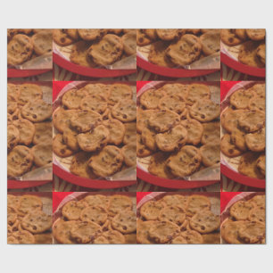 Schokolade Chip Cookies Wrapping Paper Geschenkpapier