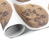 Schokolade-Chip Geschenkpapier (Rolleneckpunkt)