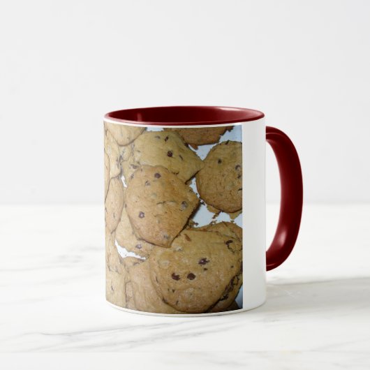 Schokolade Chip Haferflocken Cookies Tasse (VorderseiteRechts)