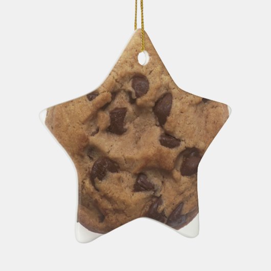 Schokolade-Chip Keramikornament (Rechts)