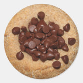 Schokolade Chip Kolache Aufkleber (Vorderseite)