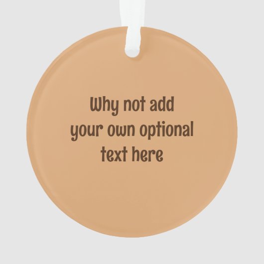 Schokolade-Chip-Muffin-Grafik - Text auf beiden Se Ornament (Rückseite)