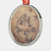 Schokolade-Chip Silbernes Ornament (Links)
