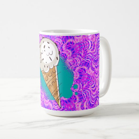 Schokolade-Chips Kaffeetasse (VorderseiteRechts)