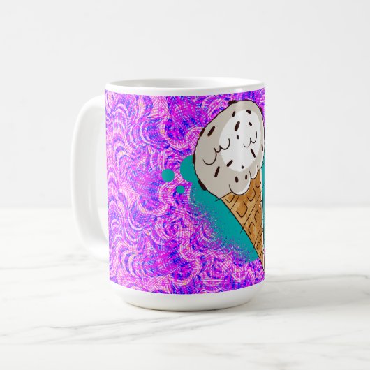 Schokolade-Chips Kaffeetasse (Vorderseite Links)