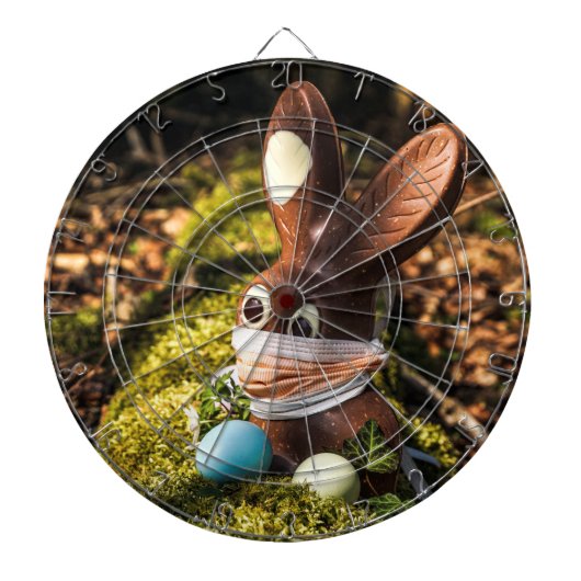 Schokolade Corona Ostersonne Dartscheibe (vorne)