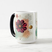 Schokolade Cosmos Tasse Design (Vorderseite Links)
