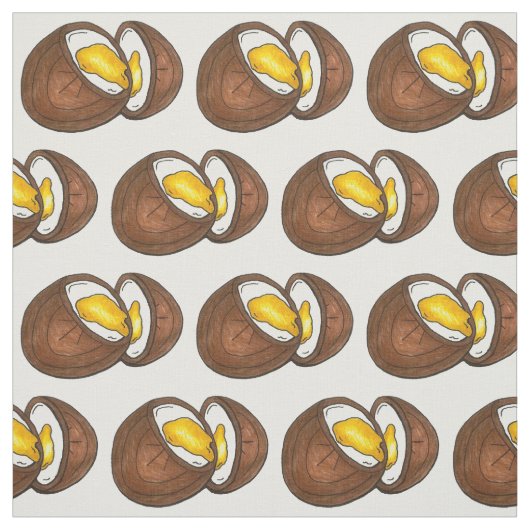 Schokolade Creme Osterkörbe Creme Ei Stoff (Muster)