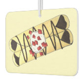 Schokolade Crêpe Pancake Frankreich Französische L Autolufterfrischer (Links)