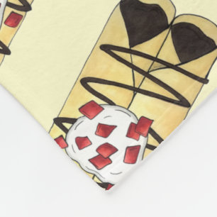 Schokolade Crêpe Pancake Frankreich Französische L Fleecedecke