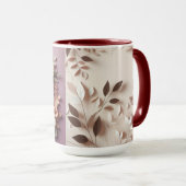 Schokolade Cross Floral Tasse ai design (VorderseiteRechts)