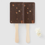 Schokolade Crunch Ice Creme Bar Fächer (Vorne und Hinten)