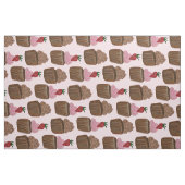 Schokolade Cupcake Strawberry Muster Stoff (Yard (91,4 cm))