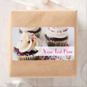 Schokolade Cupcakes Sprinkles Vanilla Zuckerguss (Insitu)