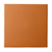 Schokolade #d2691e - Erdig, reich, rustikal Fliese (Vorderseite)
