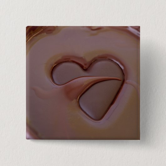 Schokolade der Liebe I Button (Vorderseite)