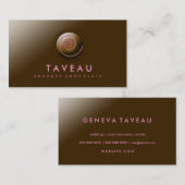 Schokolade des Feinschmecker-311-Upscale Visitenkarte (Vorne/Hinten)