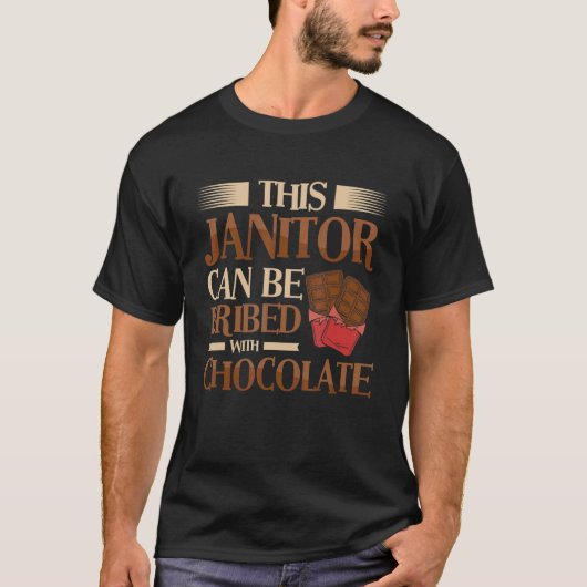 Schokolade Dessert Reiniger Kruste T-Shirt (Vorderseite)
