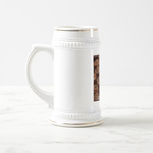 Schokolade Diät! Krug Bierglas (Links)