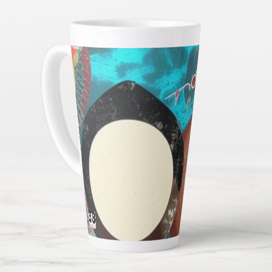 Schokolade Dinge Latte Tasse (Linke Ecke)