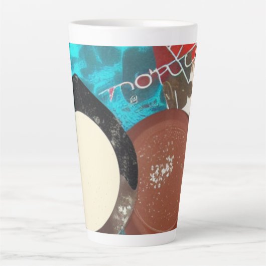 Schokolade Dinge Latte Tasse (Vorderseite)