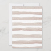 Schokolade Donut Baby Sprinkle Dusche Einladung (Rückseite)