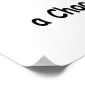 Schokolade Donut Diet drucken Poster (Ecke)