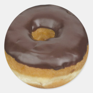 Schokolade Donut Feinschmecker Dessert Stickers