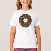 Schokolade, Donut, Icing, Glaze, Sprinklen T-Shirt (Vorderseite)