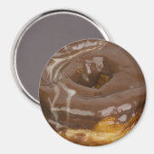 Schokolade Donut Kühlschrank oder Locker Magnet (Vorderseite/Rückseite)