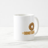 Schokolade Donut Lover Kaffeetasse (VorderseiteRechts)
