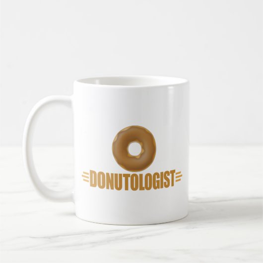 Schokolade Donut Lover Kaffeetasse (Links)