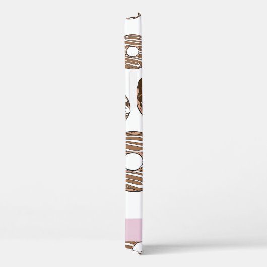 Schokolade Donuts, Karamellabüsse, Icing, Ihr Name Case-Mate iPhone Hülle (Rückseite / Rechts)