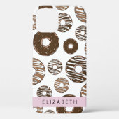 Schokolade Donuts, Karamellabüsse, Icing, Ihr Name Case-Mate iPhone Hülle (Rückseite)