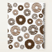 Schokolade Donuts, Karamellabüsse, Icing, Ihr Name Planer (Rückseite)