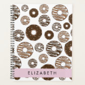 Schokolade Donuts, Karamellabüsse, Icing, Ihr Name Planer (Vorderseite)
