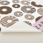 Schokolade Donuts, Karamellabüsse, Icing, Ihr Name Sherpadecke (3/4)