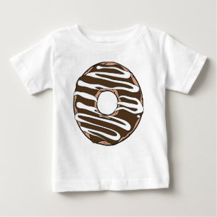 Schokolade, Doughnut, Icing, Zuckerguss, Glaze Baby T-shirt