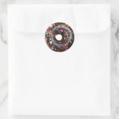 Schokolade Doughnut Stickers Schokolade (Tasche)