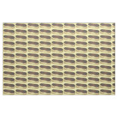 Schokolade Eclair Custard Dessert Backwaren Stoff (Fat Quarter (45,7 x 55,9 cm))