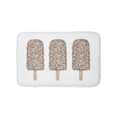 Schokolade Eclair Ice Cream Pop Popsicle Feinschme Badematte (Vorderseite)
