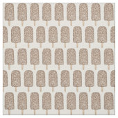Schokolade Eclair Ice Cream Pop Popsicles Fabric Stoff (Muster)