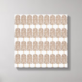 Schokolade Eclair Ice Cream Popsicles Popsicles Ku Leinwanddruck (Vorderseite)