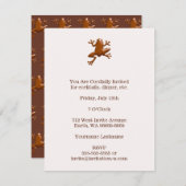 Schokolade Einladung (Vorne/Hinten)